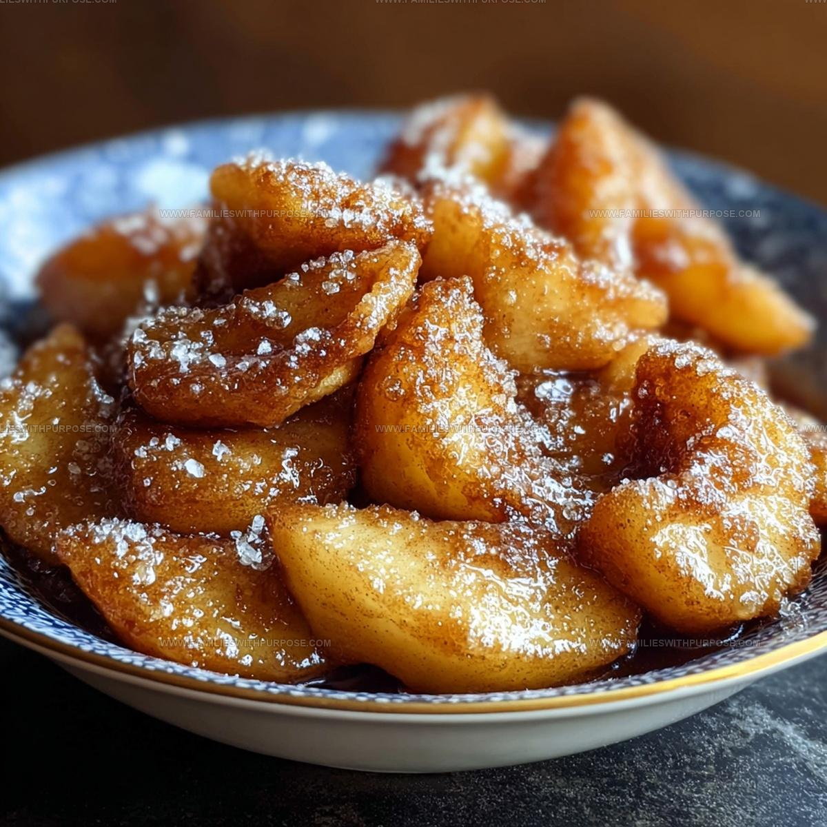 Fall Cinnamon Southern Fried Apples Recipe