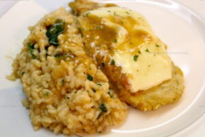 Saucy Chicken Marsala with Risotto Recipe