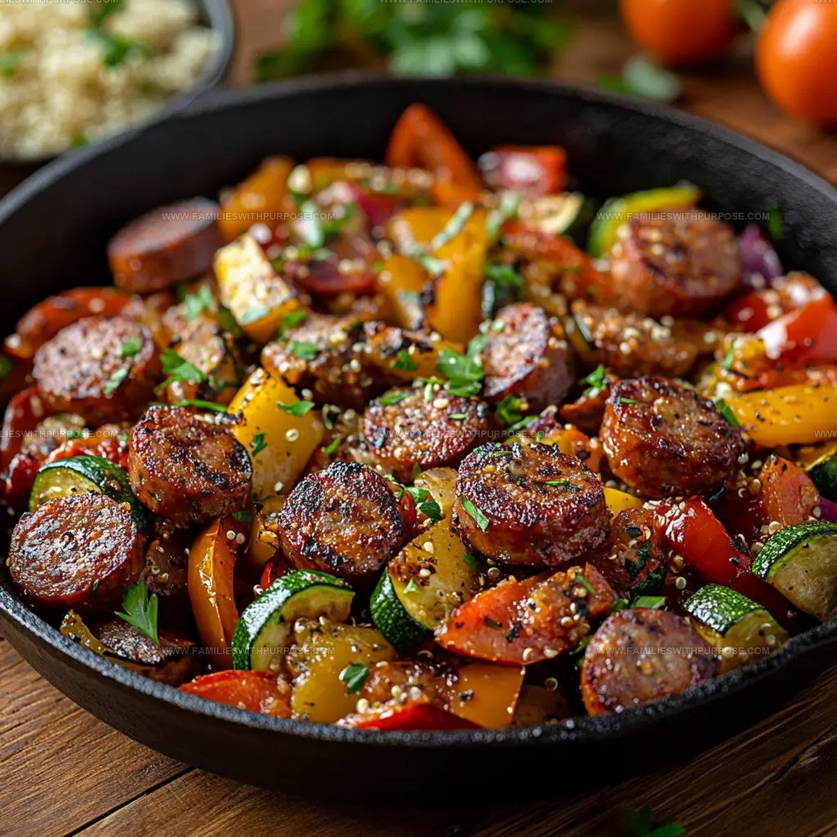 Sausage Skillet With Andouille Sausage Recipe