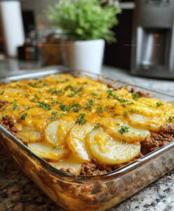 Bacon-Loaded Ground Beef And Potatoes Skillet Recipe