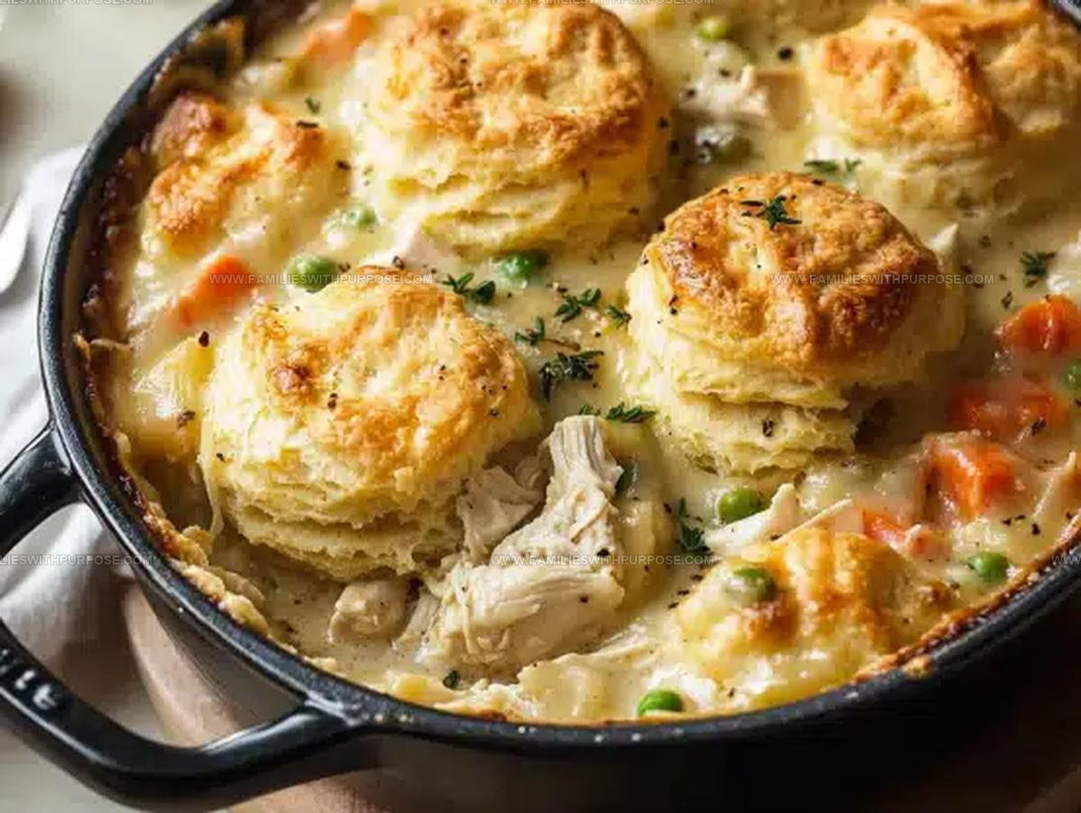 Chicken Pot Pie Biscuits Recipe