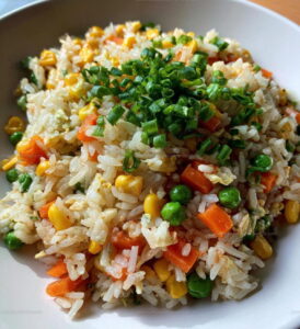 Korean Veggie Fried Rice Recipe