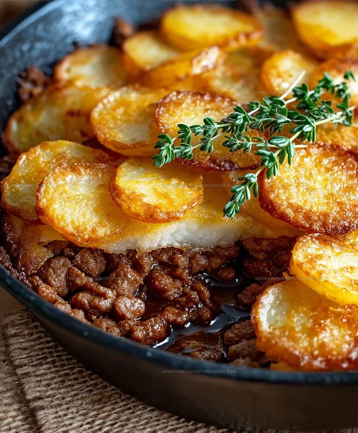 Potato Topped Beef Pie Recipe