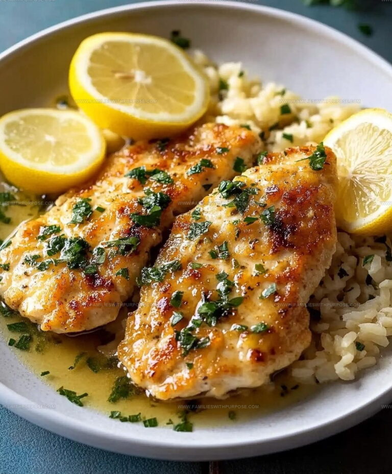 Citrus Skillet Lemon Chicken Piccata Recipe