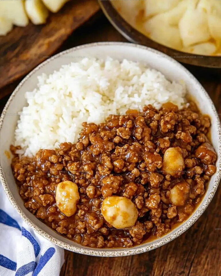 General Tsos Ground Chicken Recipe