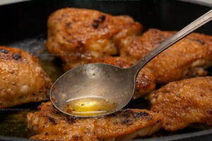 Oven-Finished Garlic Butter Chicken Thighs Recipe