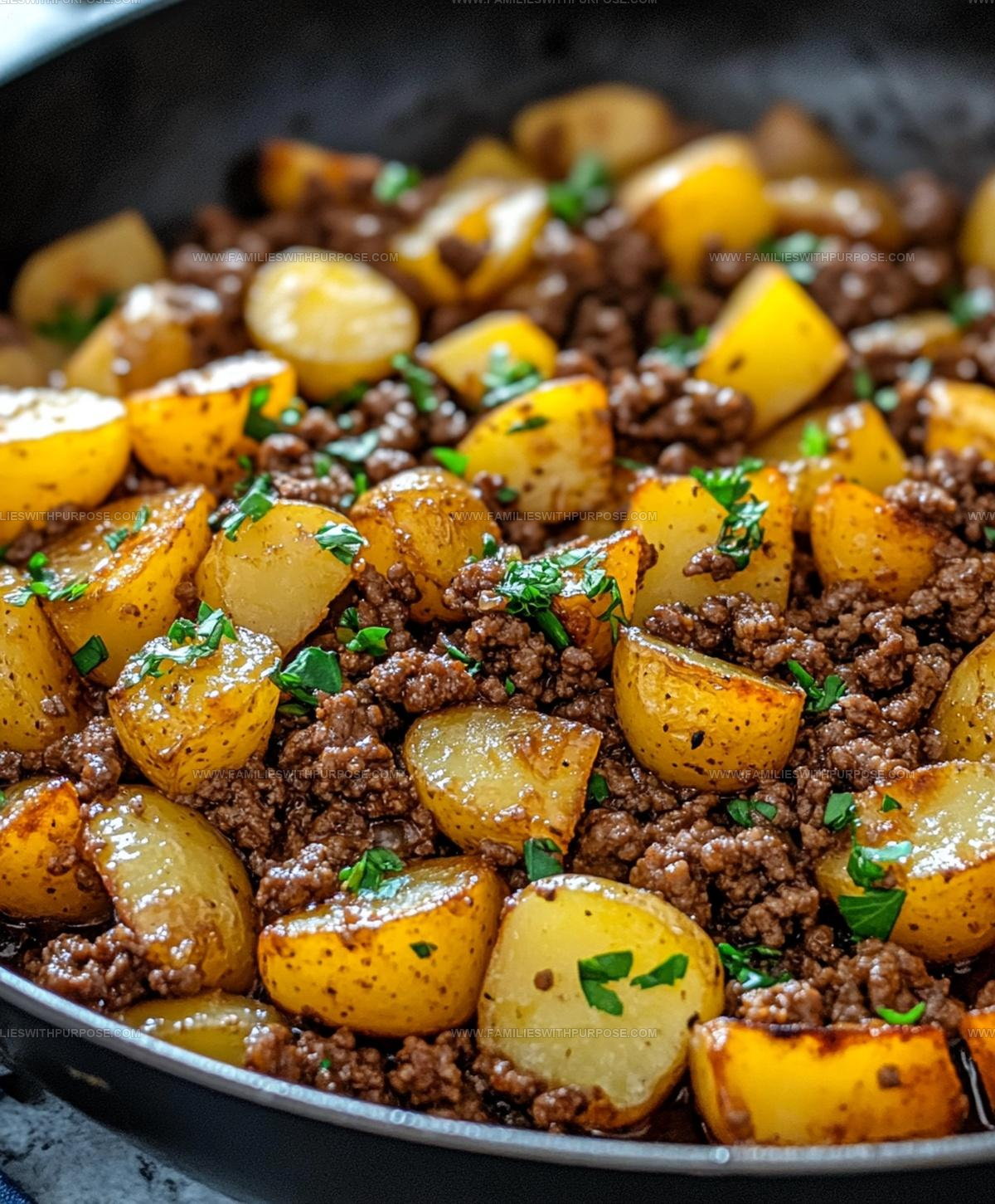 Ground Beef Potatoes Skillet Recipe