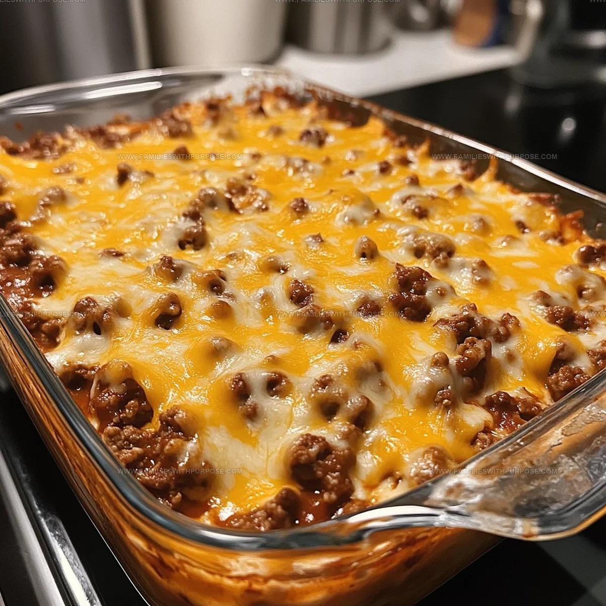 BBQ Ranch Ground Beef Casserole Recipe