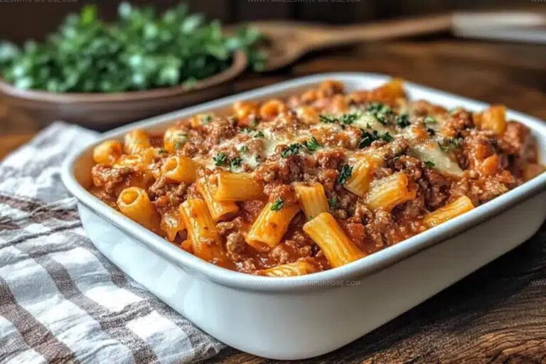 Cozy Homemade Beefaroni Recipe