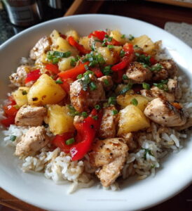 Hawaiian Pineapple Chicken And Rice Recipe