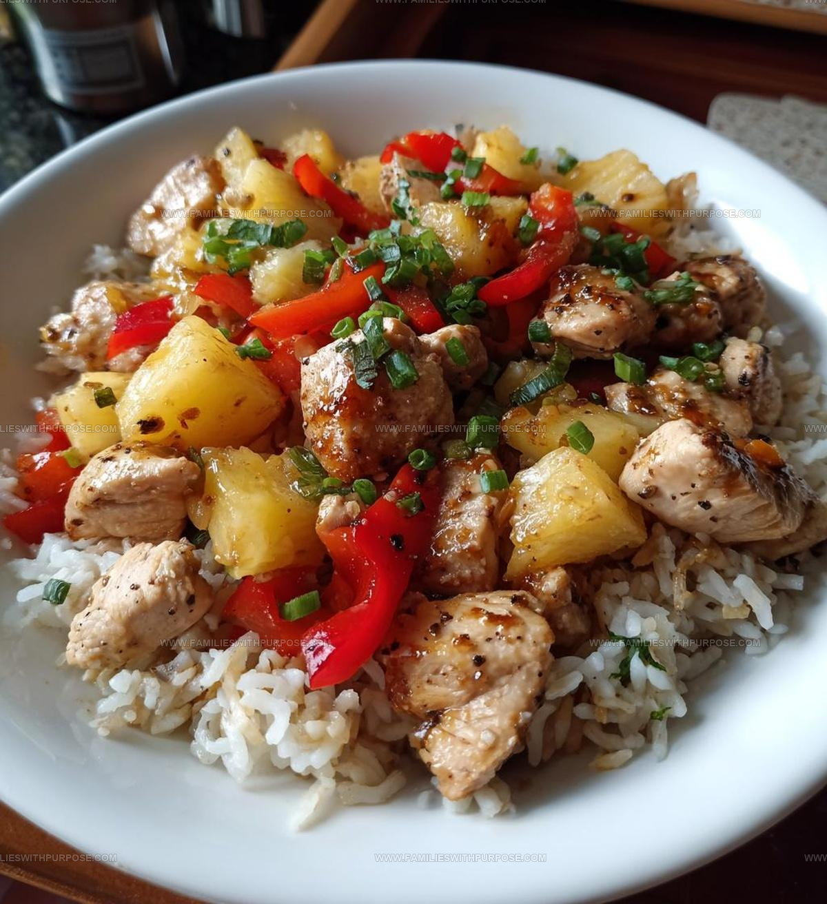 Hawaiian Pineapple Chicken And Rice Recipe