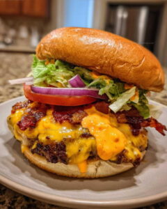 Savory Bacon Smashburgers Recipe