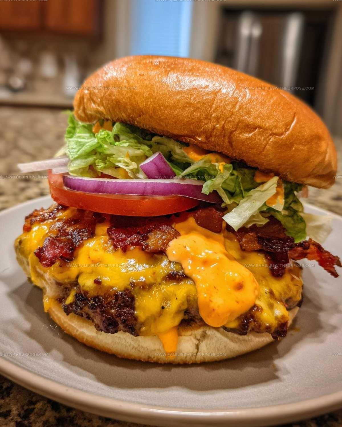 Savory Bacon Smashburgers Recipe