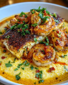 Red Snapper Shrimp Grits Recipe