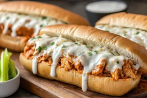 Game Day Buffalo Chicken Cheesesteak Recipe
