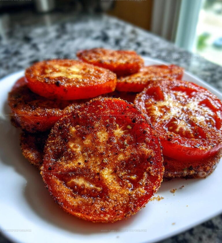 Southern Crispy Fried Red Tomatoes Recipe