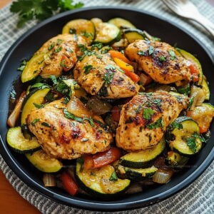 Flavorful Paprika Zucchini Chicken Recipe