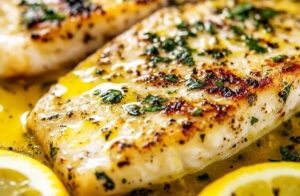 Lemon Butter Garlic Fish Recipe