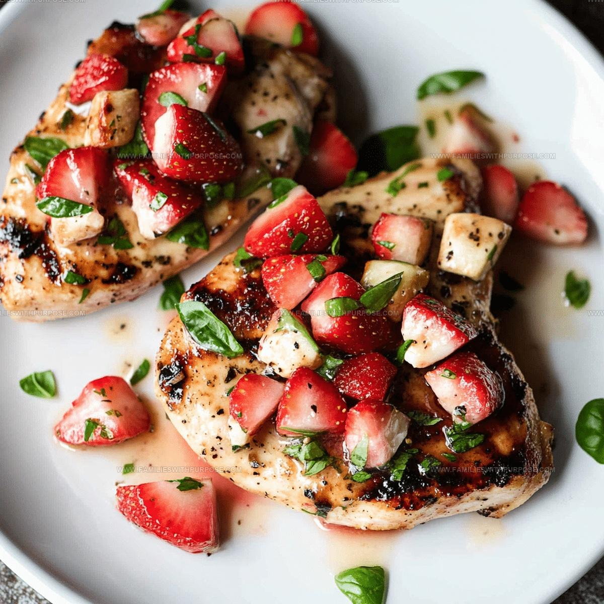 Fresh Strawberry Balsamic Chicken Recipe