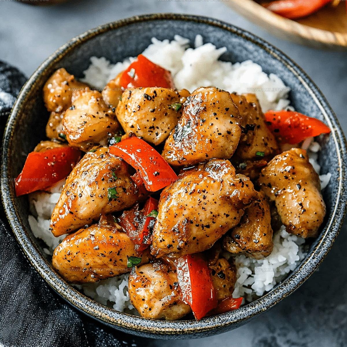 Peppery Black Pepper Chicken Recipe