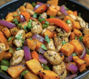 Sweet Potato and Chicken Skillet Recipe
