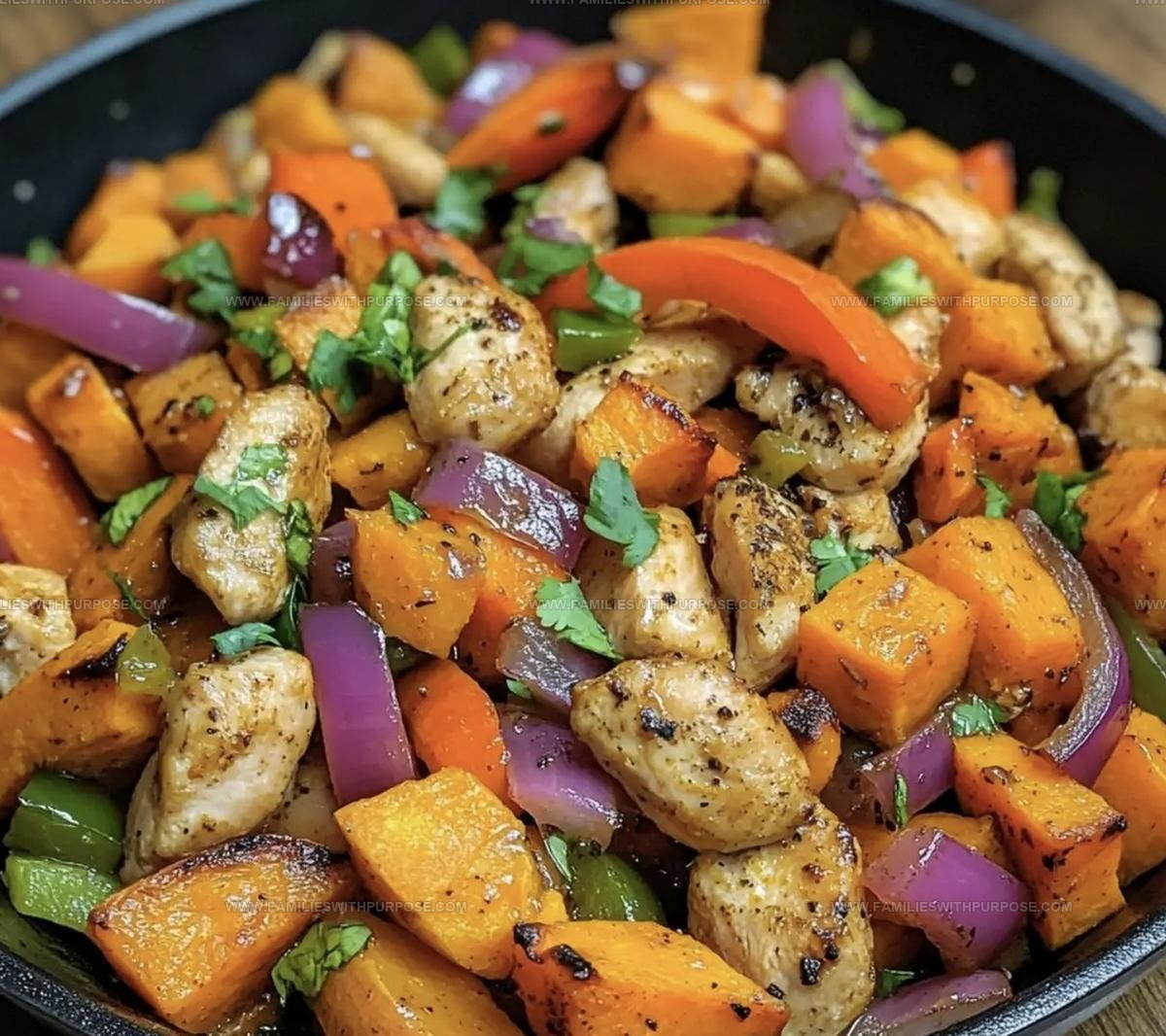 Sweet Potato and Chicken Skillet Recipe