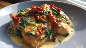 15-Minute Creamy Tuscan Chicken One-Pan Recipe