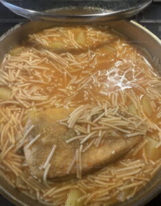 Fideo con Carne Recipe