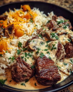 Steak & Queso Rice Recipe