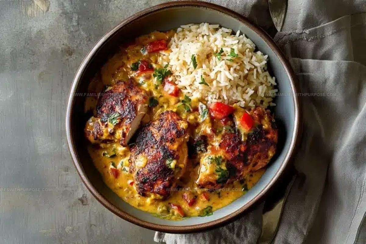 Creamy Peri-Peri Chicken and Rice Recipe