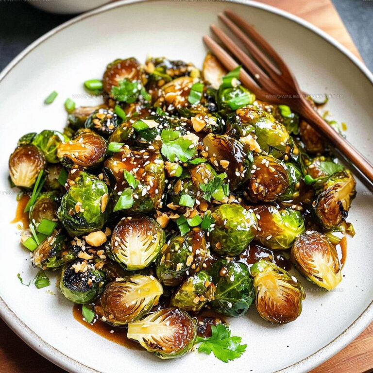 Simple Maple Soy Brussels Sprouts Stir Fry Recipe