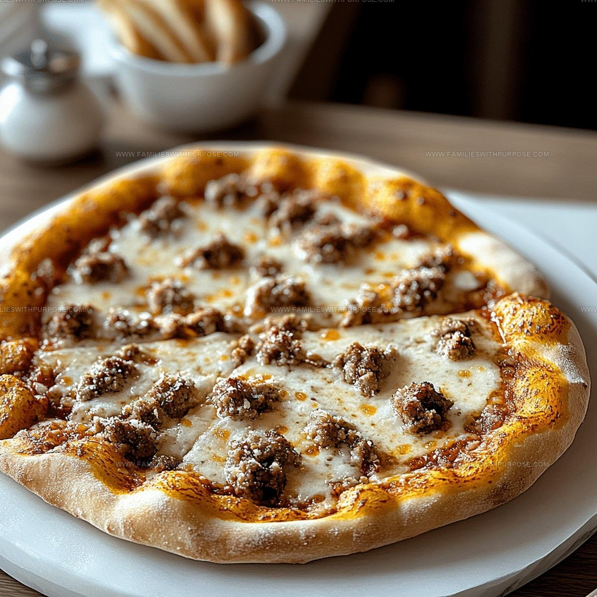 Tasty Pizza Sausage with Feta and Honey Recipe