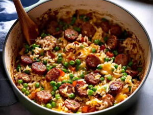 Sausage Rice Skillet Recipe