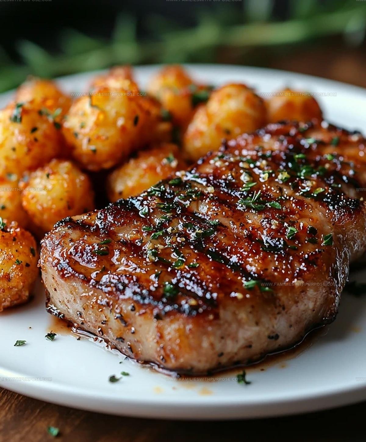 Lemon Garlic Pork Chops Recipe
