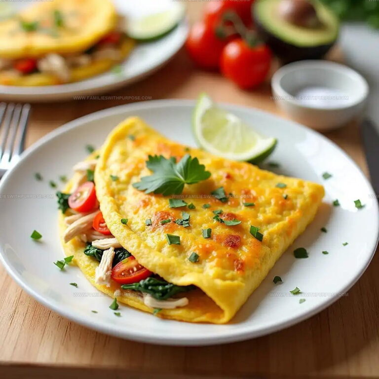 Chicken Omelette Recipe