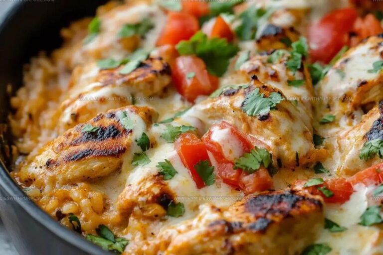 Mexican Queso Chicken And Rice Recipe