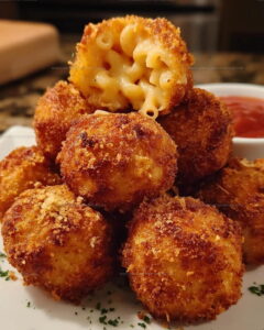 Fried Mac Cheese Balls Recipe