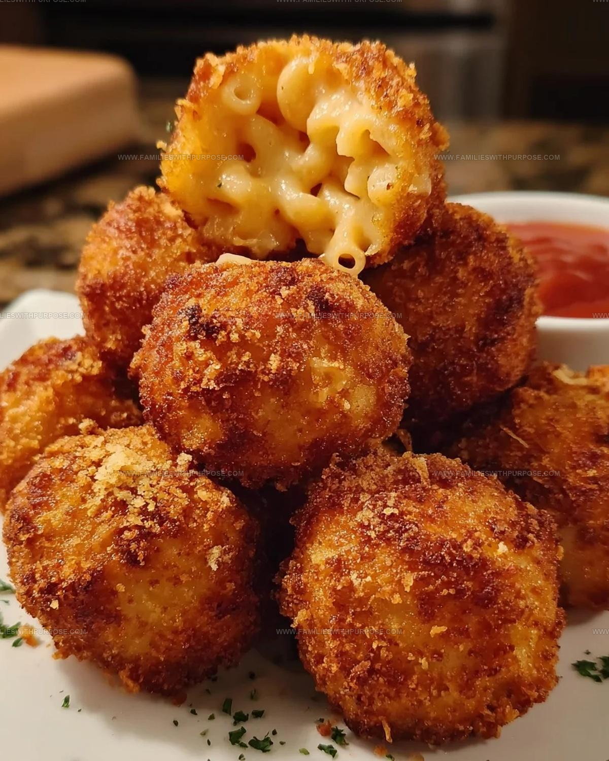 Fried Mac Cheese Balls Recipe