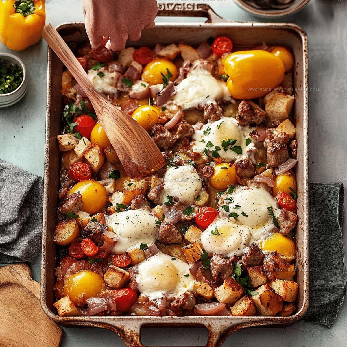 Complete Breakfast Bacon Egg and Potato Hash Recipe