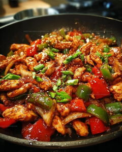 Spicy Korean Chicken Stir Fry Recipe
