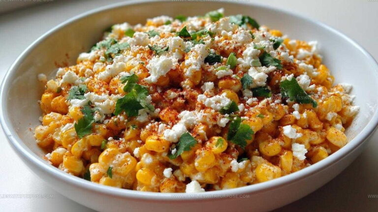 Easy Skillet Mexican Street Corn Recipe