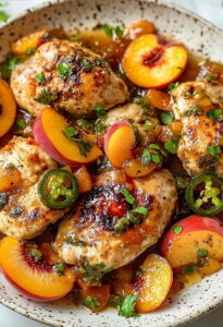Jalapeno Peach Chicken Recipe