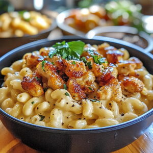 Simple Honey Pepper Chicken Mac and Cheese Recipe