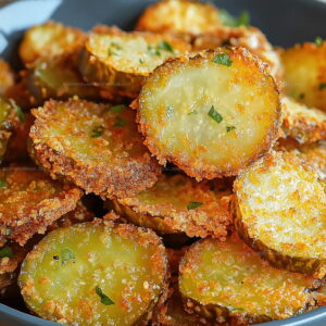 Cornmeal-Crusted Fried Pickles Recipe