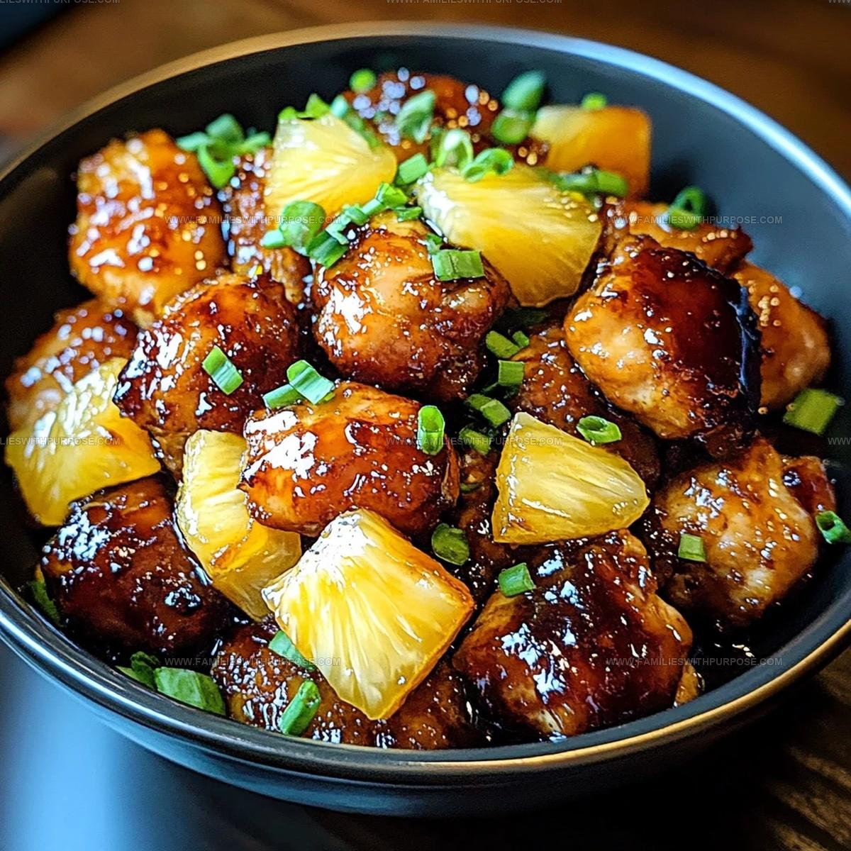 Brown Sugar Pineapple Chicken Recipe