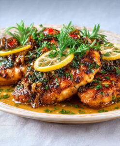 Lemon-Bright Chicken Francese Recipe