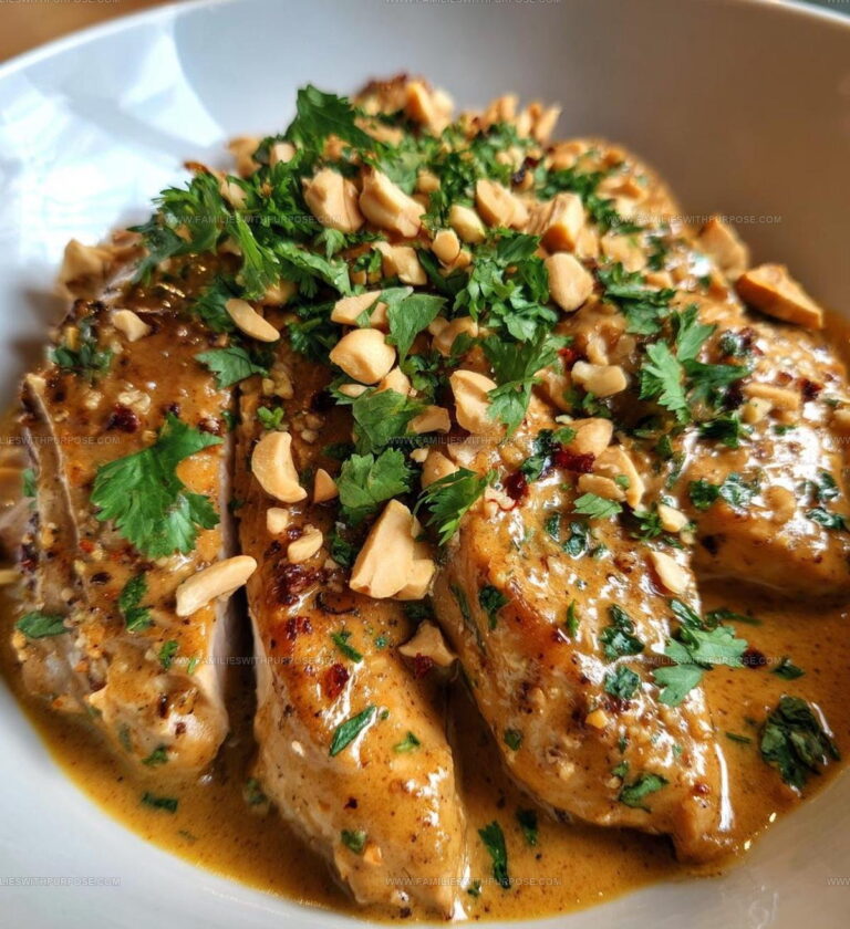 Peanut-Sauce Thai Peanut Chicken Recipe