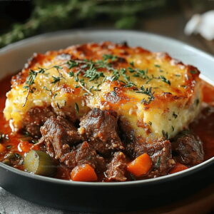 Cozy Tuscan Beef Casserole Recipe