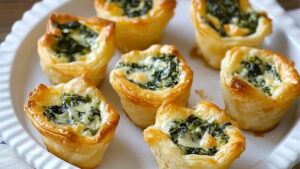Cream Cheese Spinach Puffs Recipe