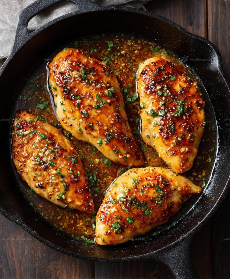 Perfect Honey Garlic Chicken Breasts Recipe